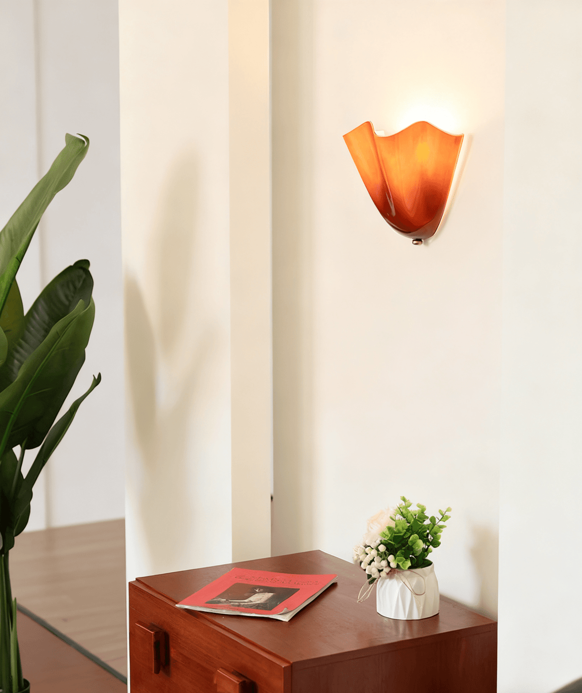Delaford Glass Indoor Wall Light