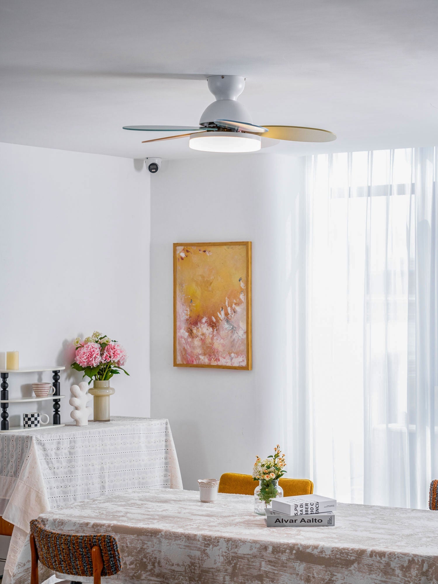Norborne Wood Ceiling Fan Light