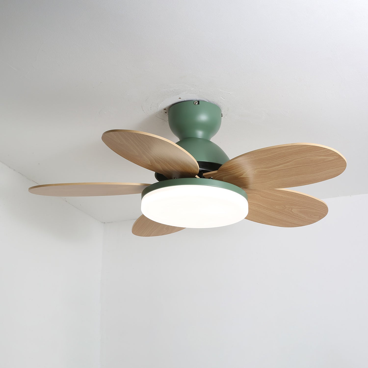 Lucien Morandi Metal Ceiling Fan Light
