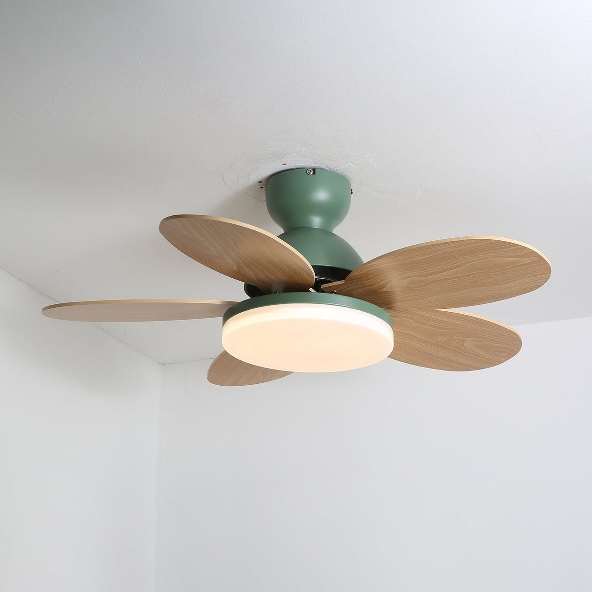 Lucien Morandi Metal Ceiling Fan Light