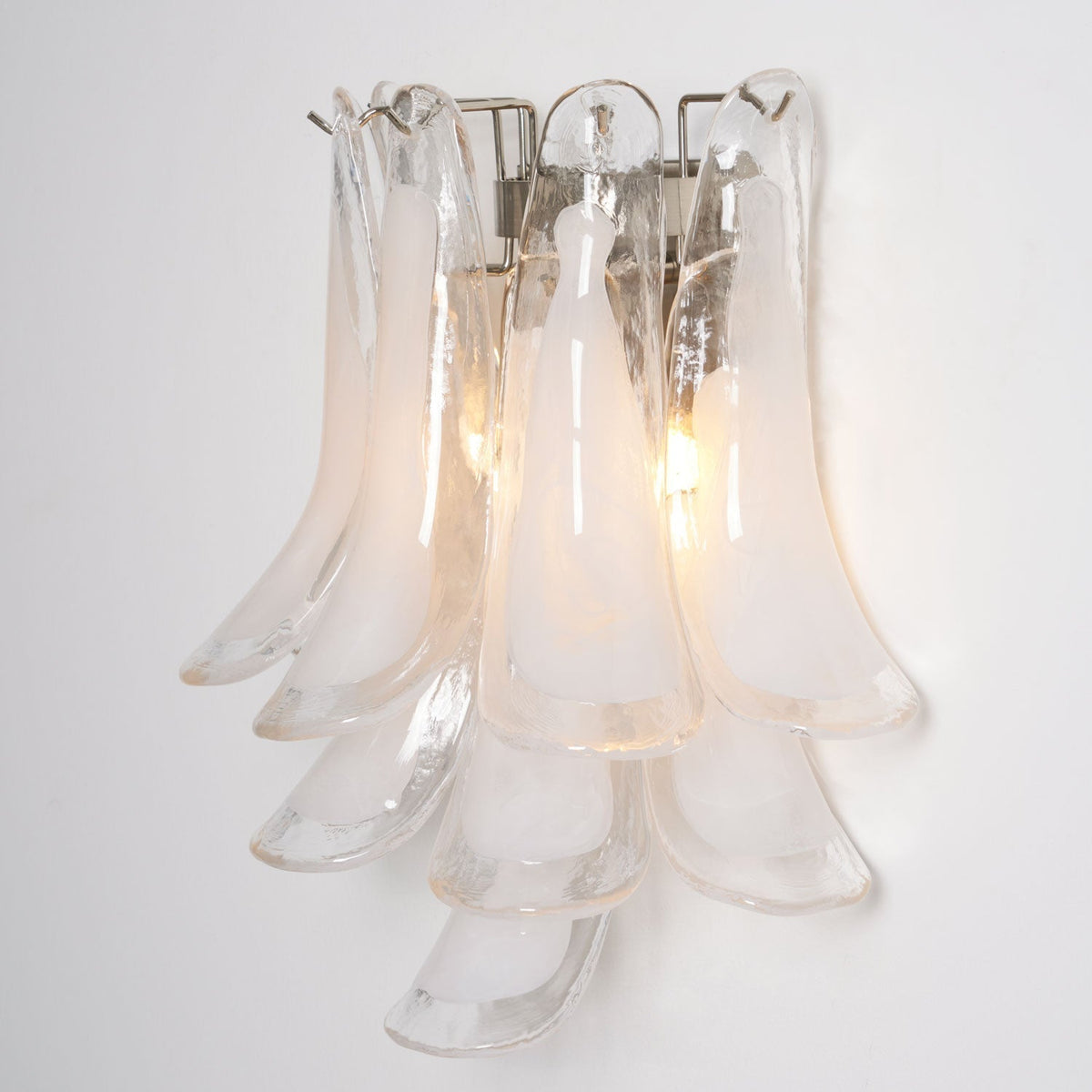 Eiraira Wall Light Petal Shaped Glass Vintage Artistic