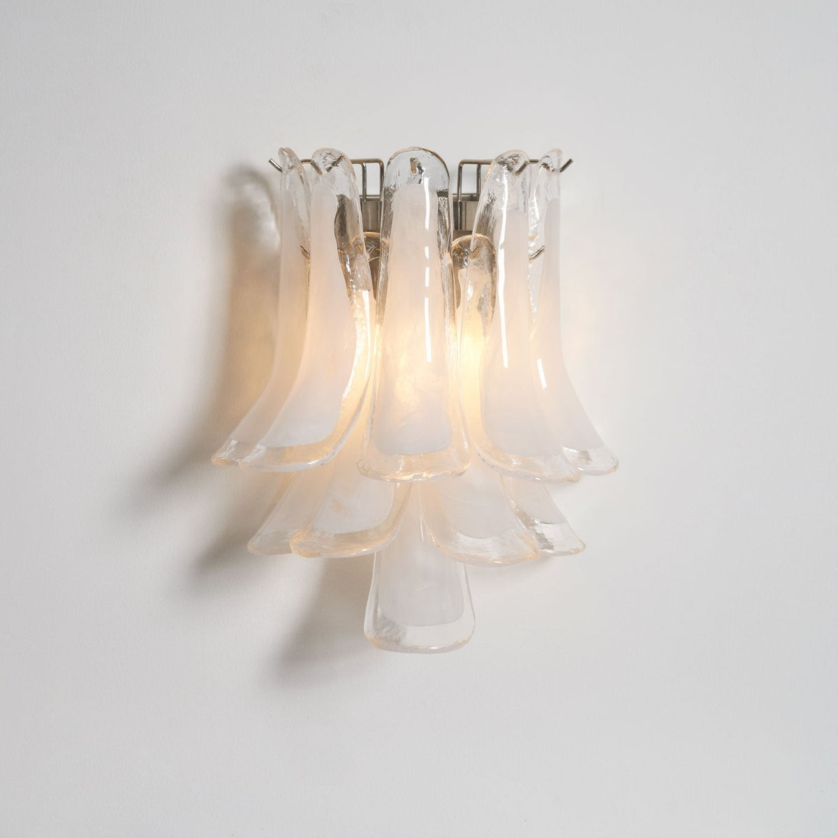 Eiraira Wall Light Petal Shaped Glass Vintage Artistic
