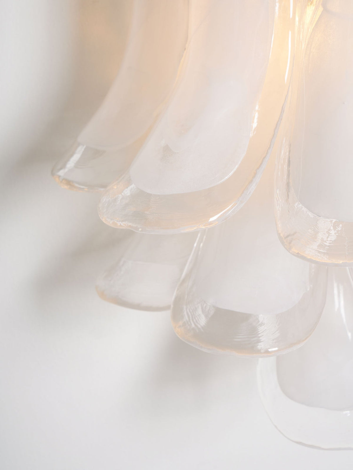 Eiraira Wall Light Petal Shaped Glass Vintage Artistic