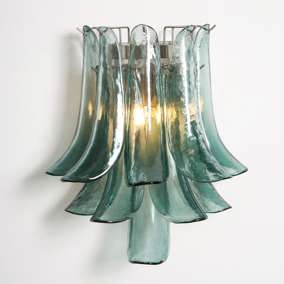 Eiraira Wall Light Petal Shaped Glass Vintage Artistic