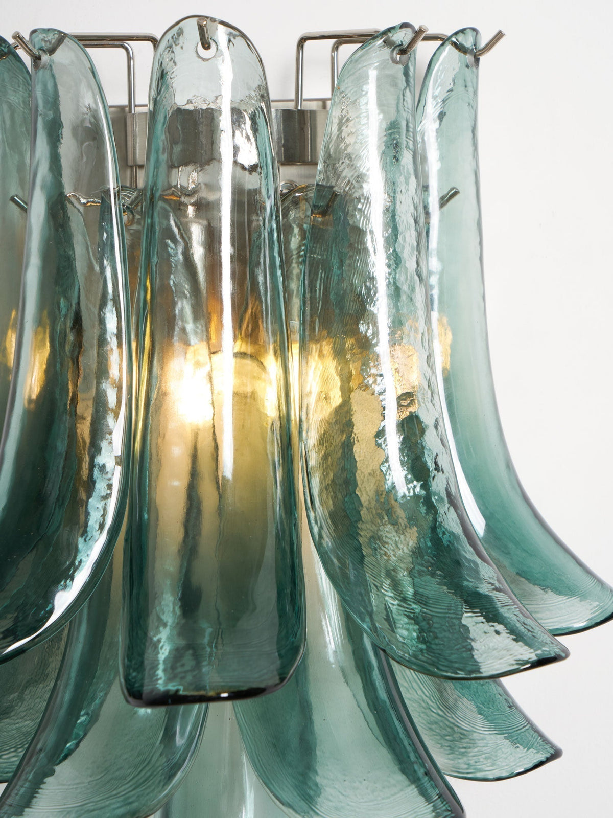 Eiraira Wall Light Petal Shaped Glass Vintage Artistic