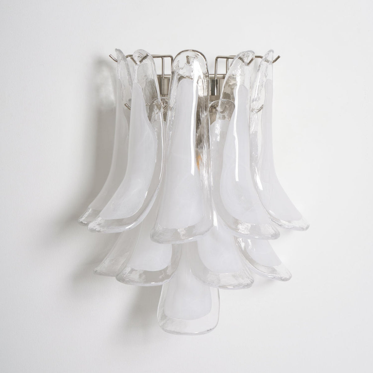 Eiraira Wall Light Petal Shaped Glass Vintage Artistic