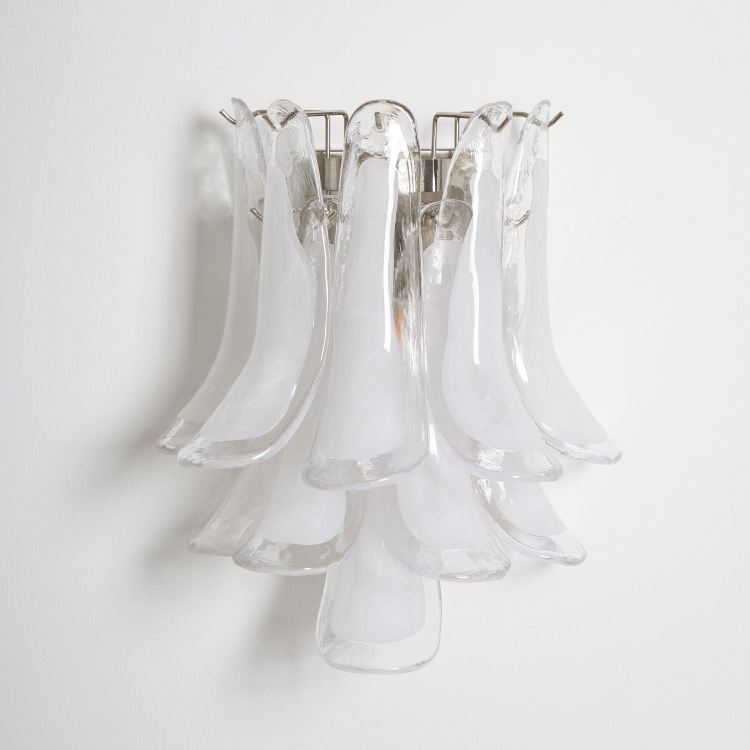 Eiraira Wall Light Petal Shaped Glass Vintage Artistic