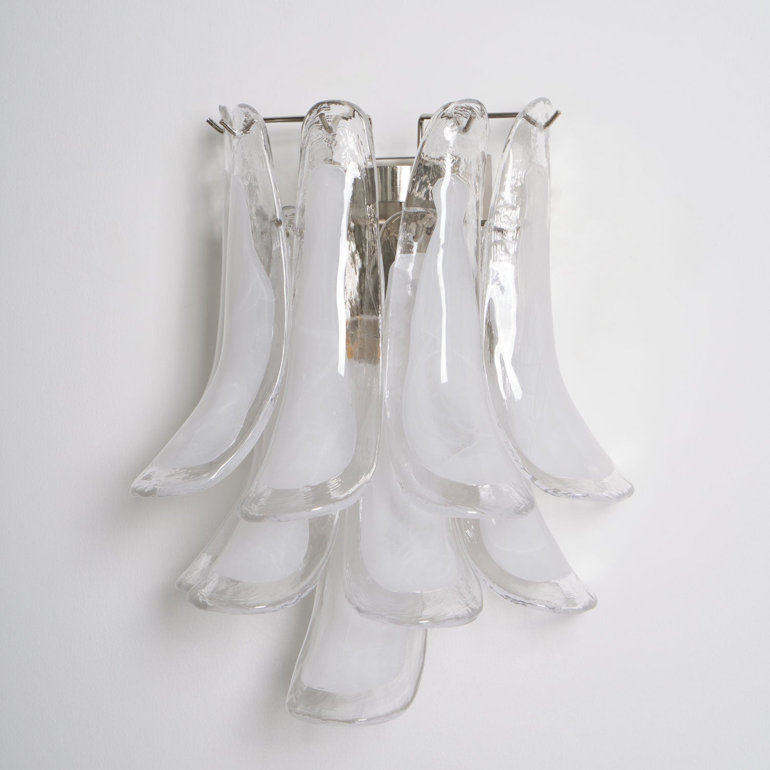 Eiraira Wall Light Petal Shaped Glass Vintage Artistic