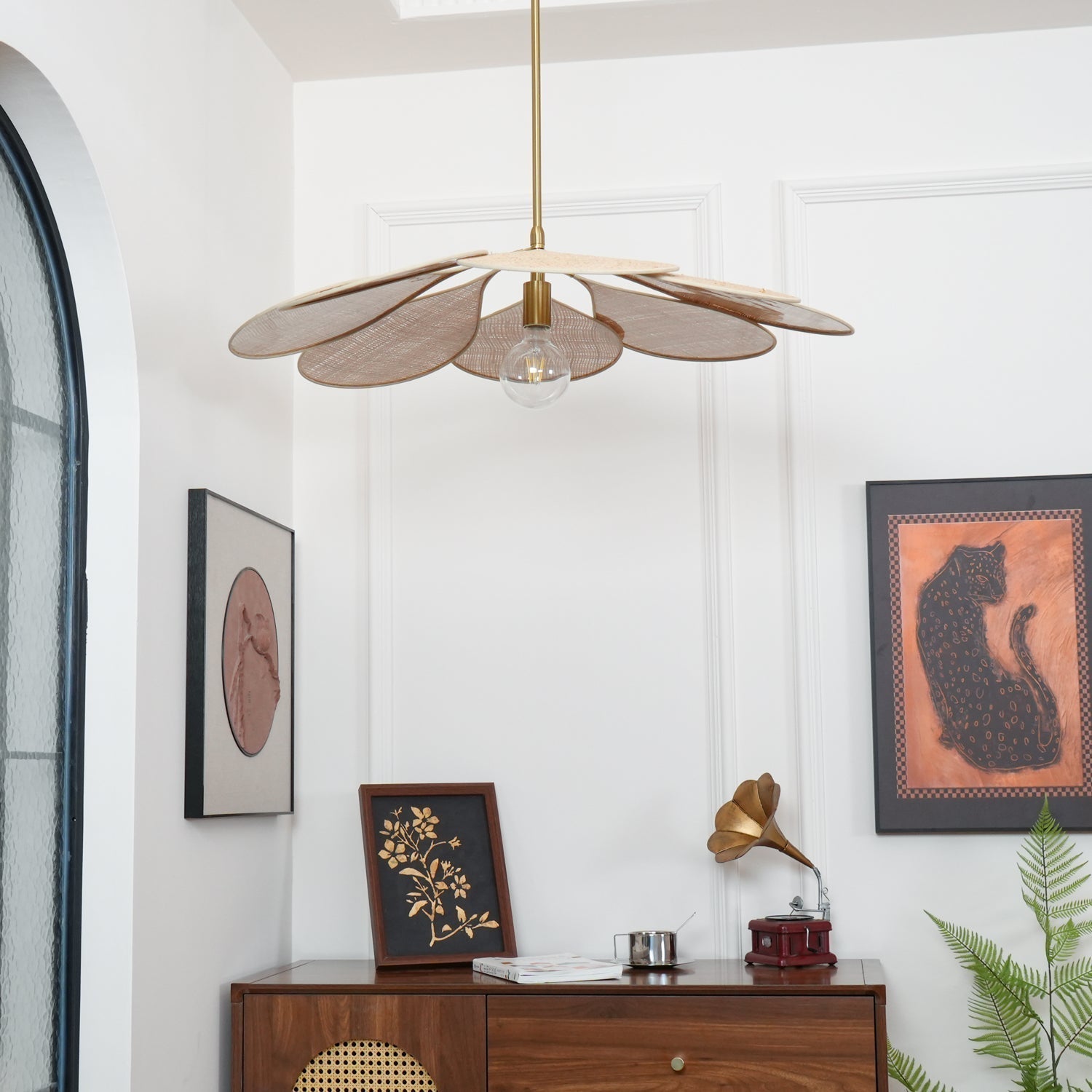 Vexlor Bohemian Fabric Pendant Lamp
