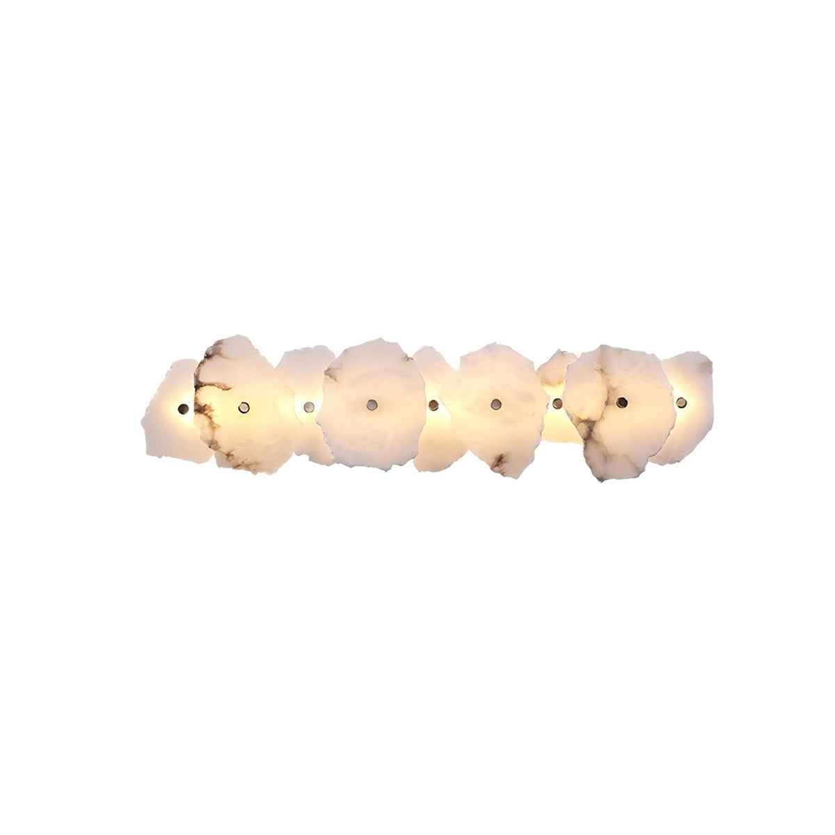 Victor Alabaster Flower Wall Lamp