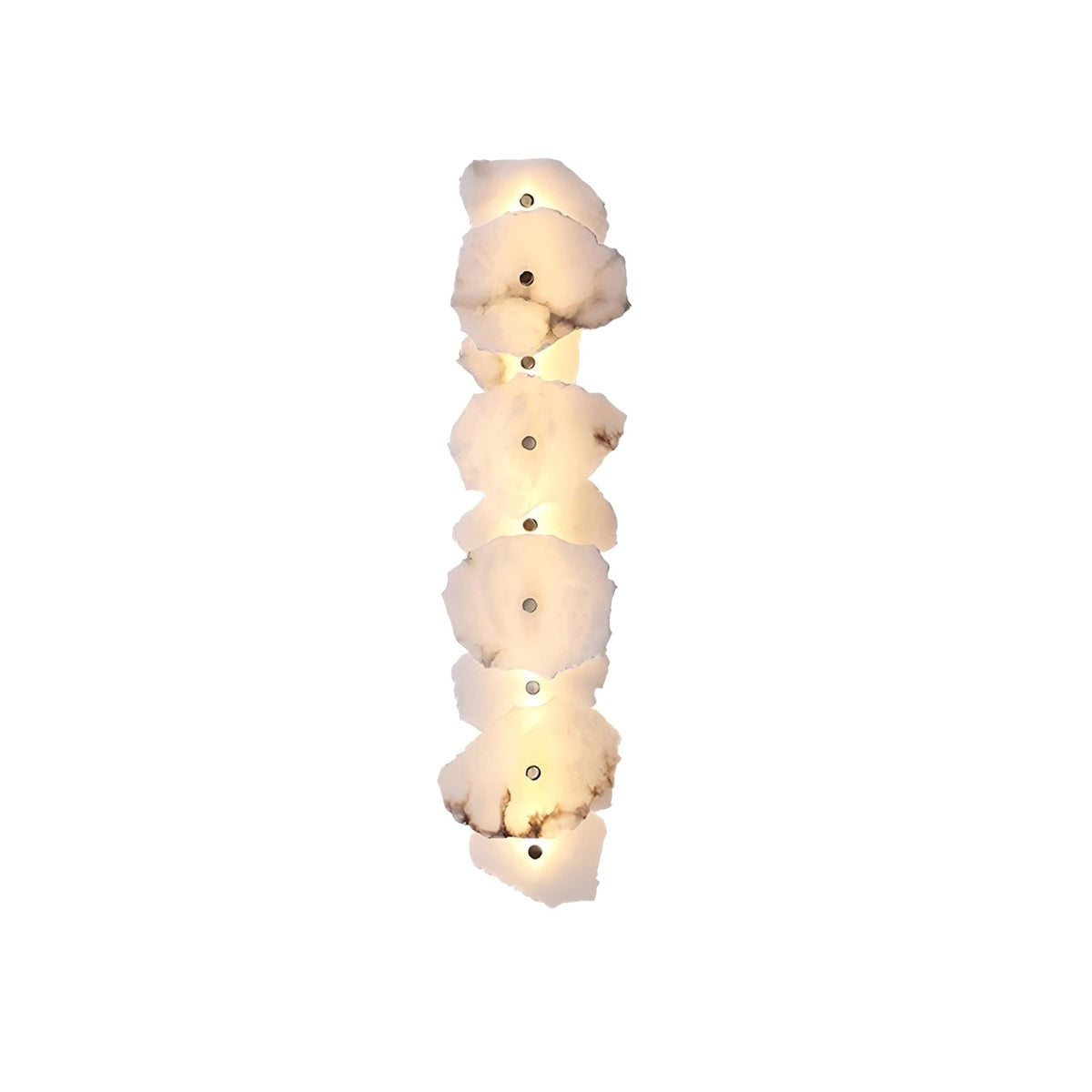 Victor Alabaster Flower Wall Lamp