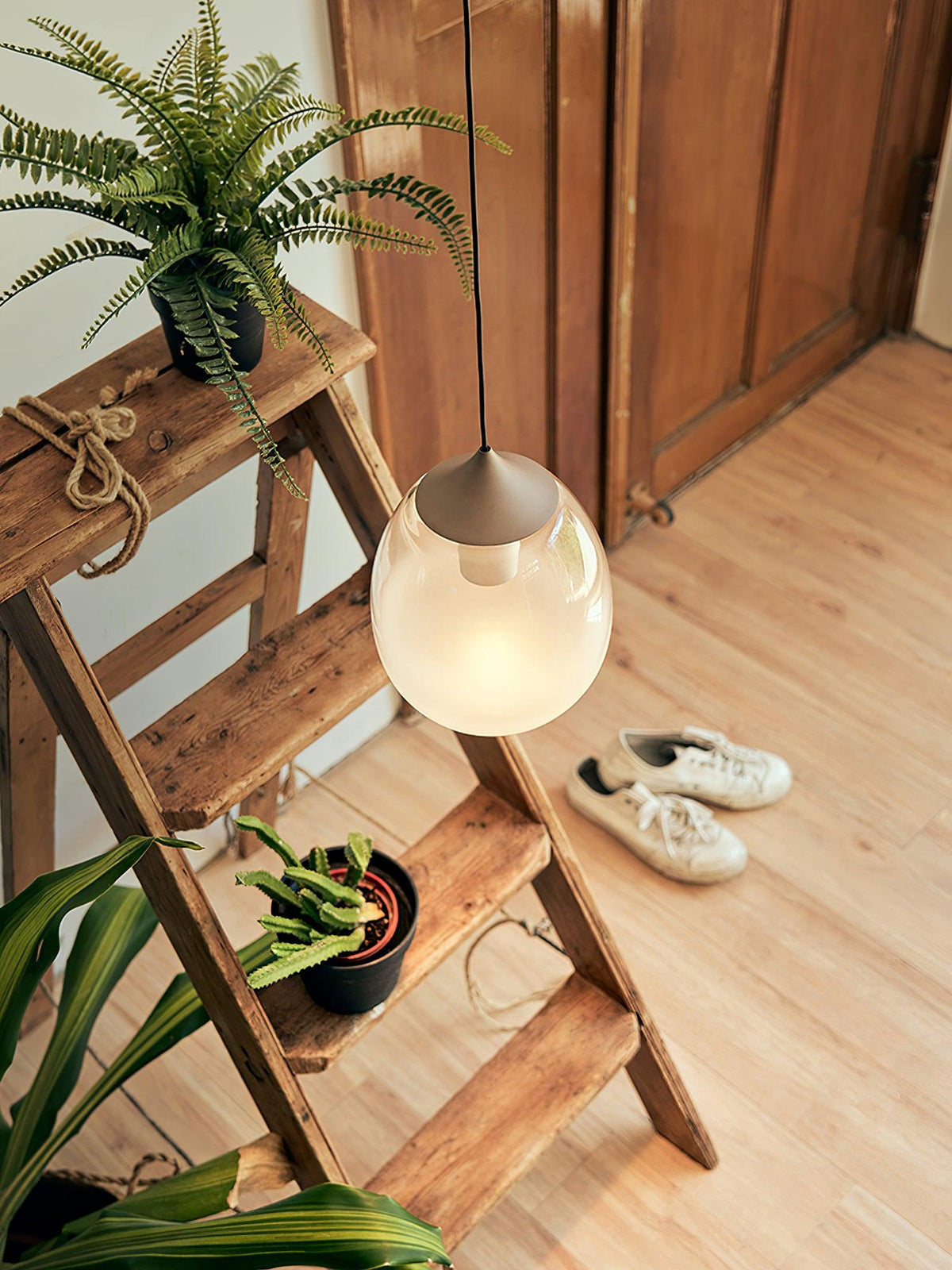 Ovoin Glass Artistic Pendant Light