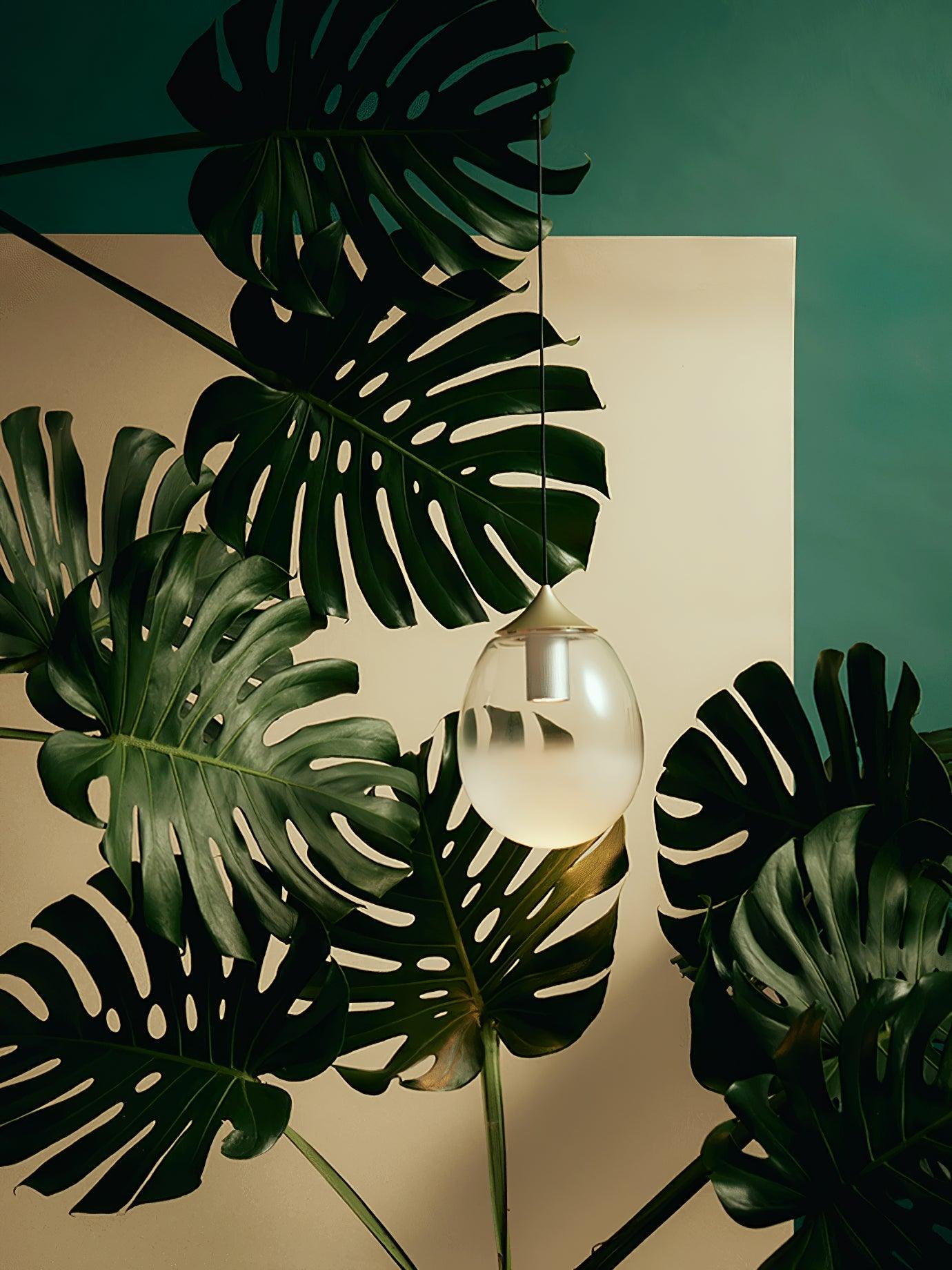 Ovoin Glass Artistic Pendant Light