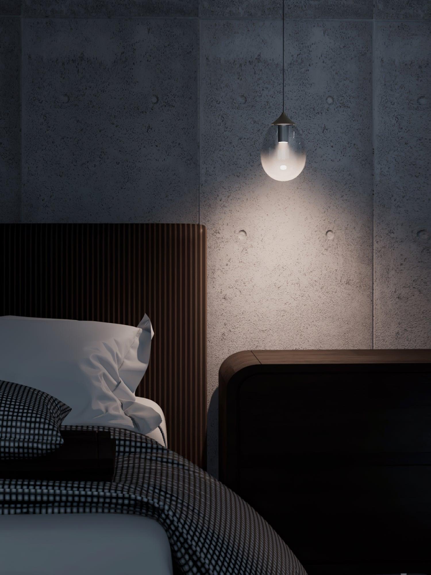 Ovoin Glass Artistic Pendant Light