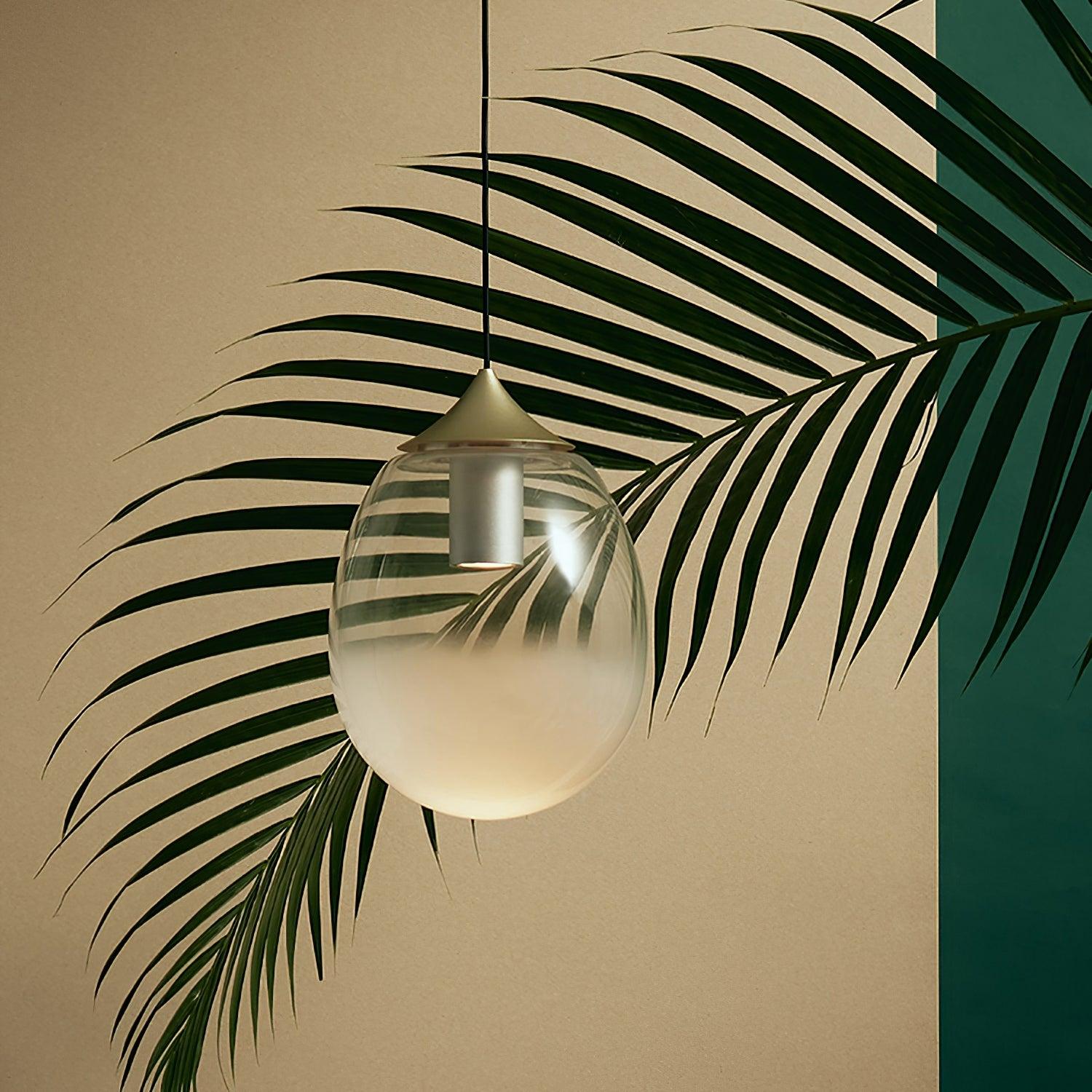 Ovoin Glass Artistic Pendant Light
