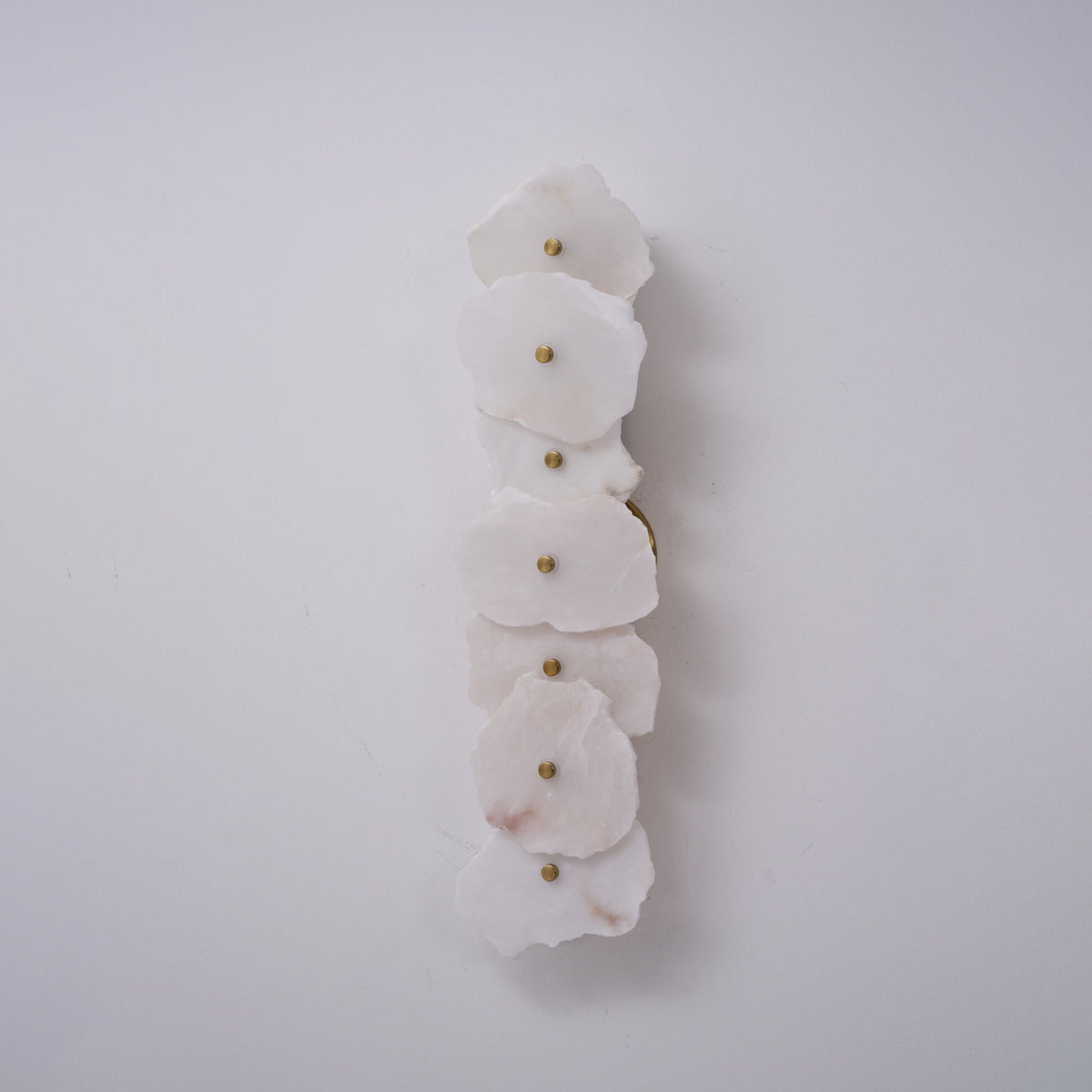 Victor Alabaster Flower Wall Lamp