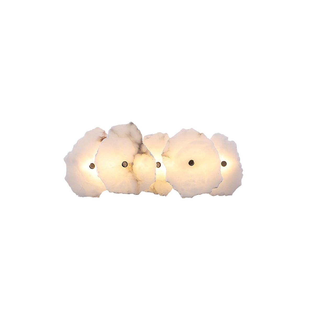 Victor Alabaster Flower Wall Lamp
