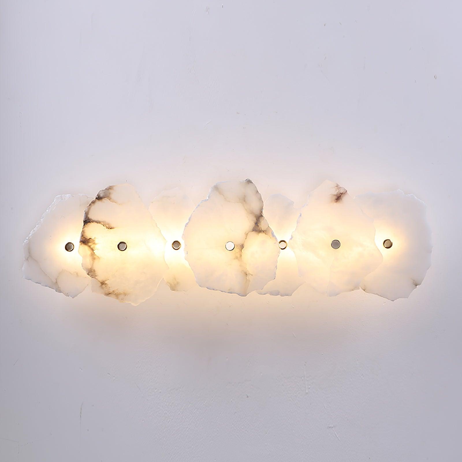 Victor Alabaster Flower Wall Lamp