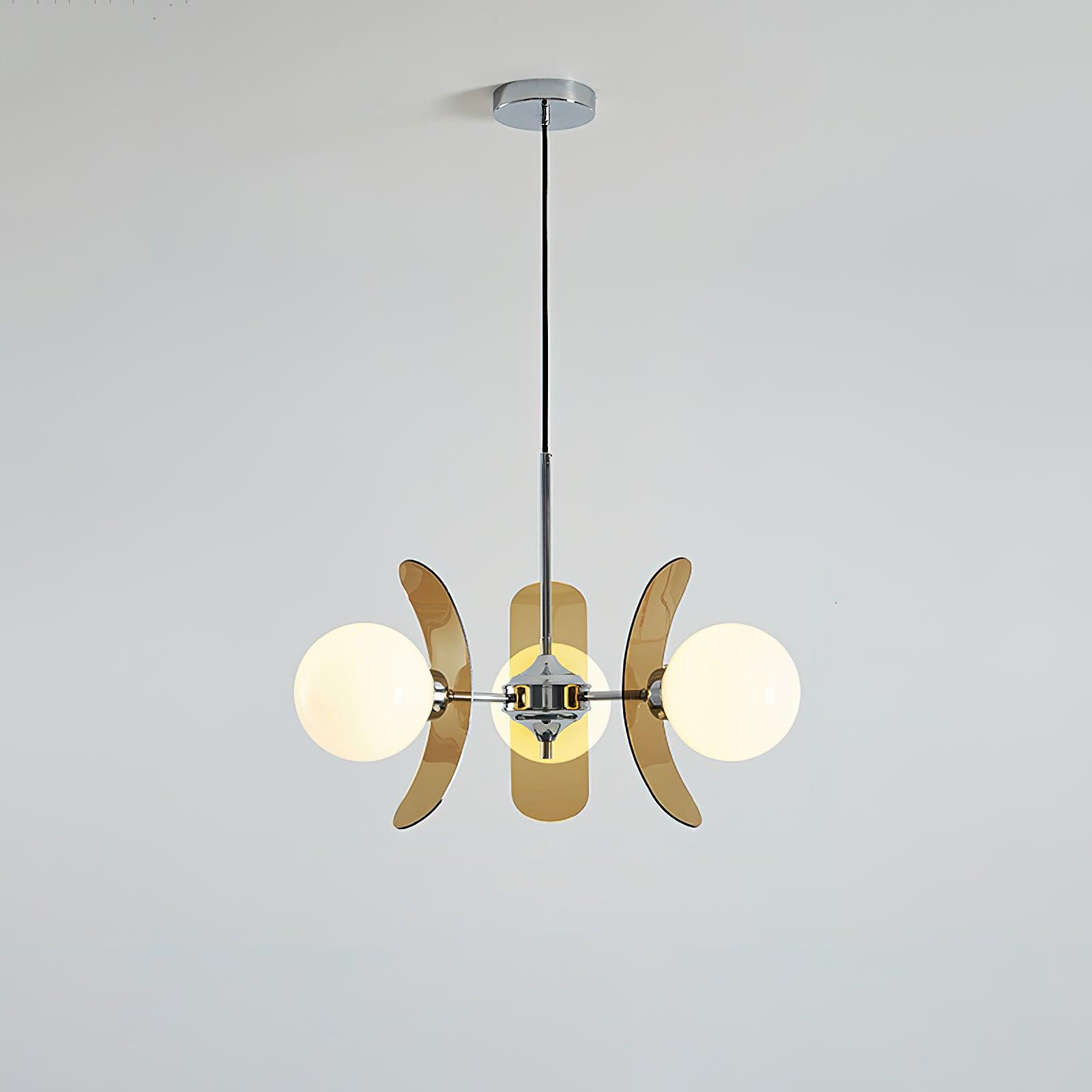 Aira  Chandelier Brown &Orange