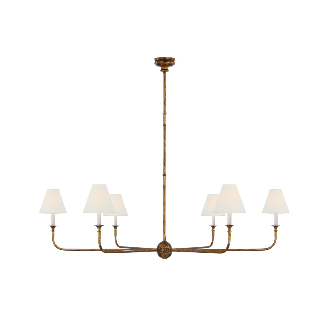 Arthaila Vintage Industrial Grande Fabric Chandelier - Neutral Decor