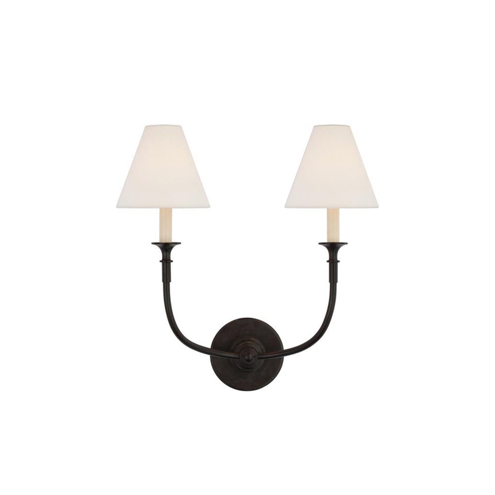 Erdoros Vintage Industrial Fabric Wall Lamp