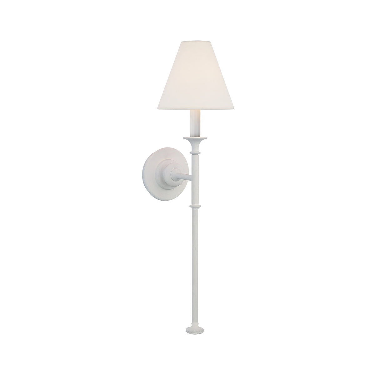 Silva Vintage Wall Lamp Fabric  Black/White/Brass  Arm
