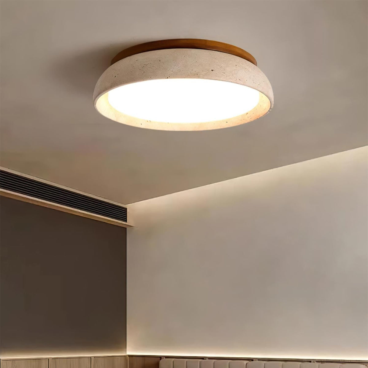 Kloris Ceiling Light Piedra Travertine - Neutral Decor