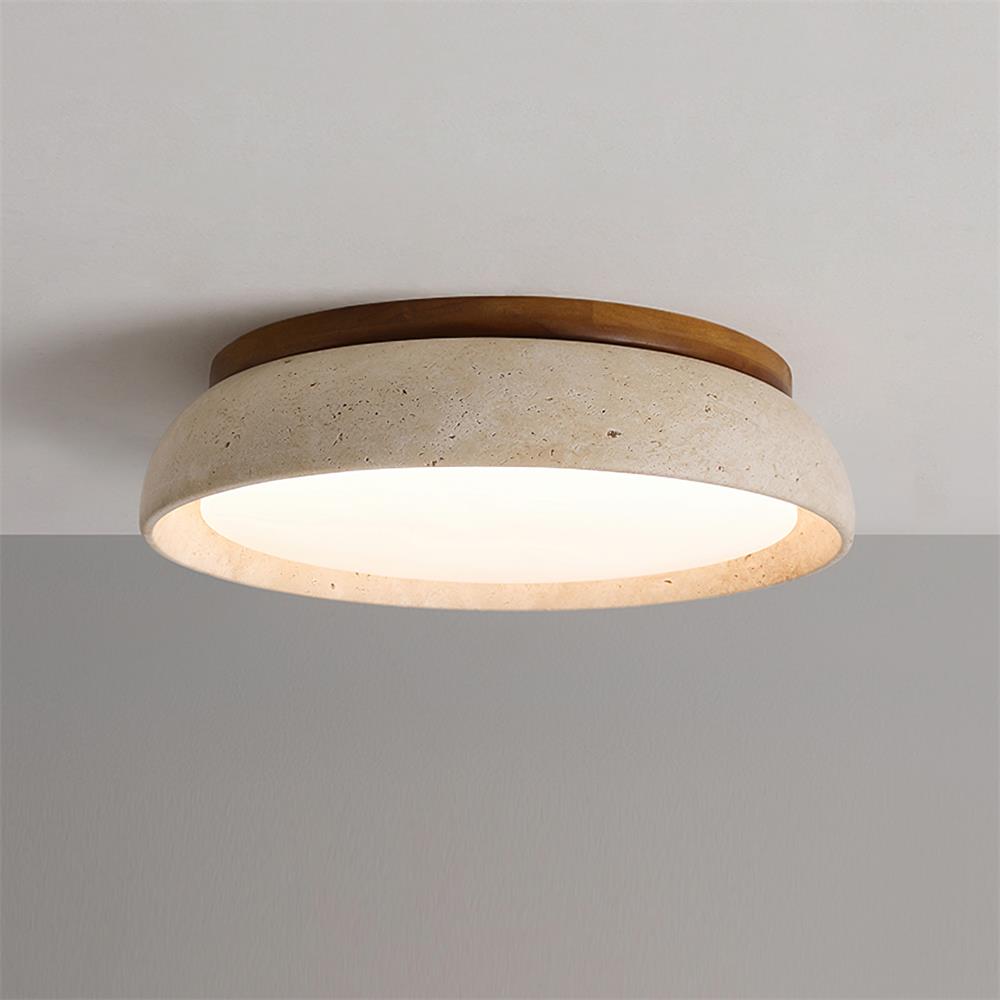 Kloris Ceiling Light Piedra Travertine - Neutral Decor