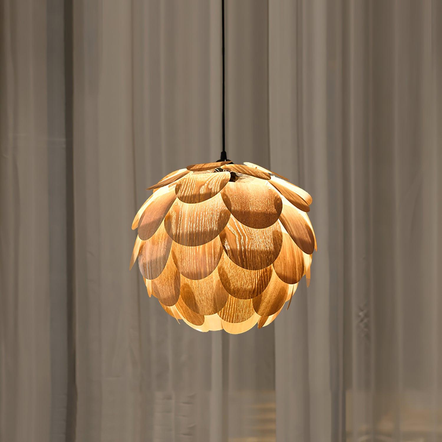 Wlara Modern Wood Pendant Light