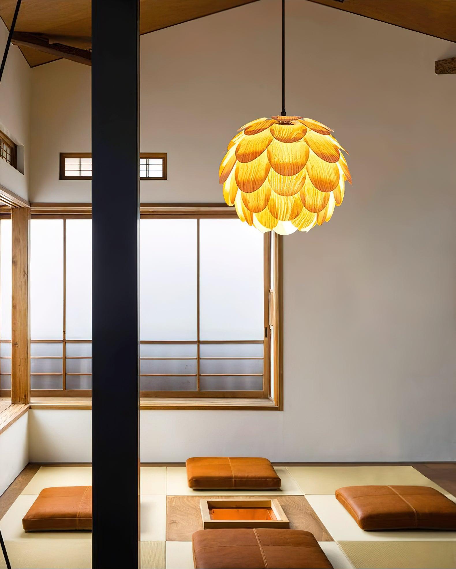 Wlara Modern Wood Pendant Light