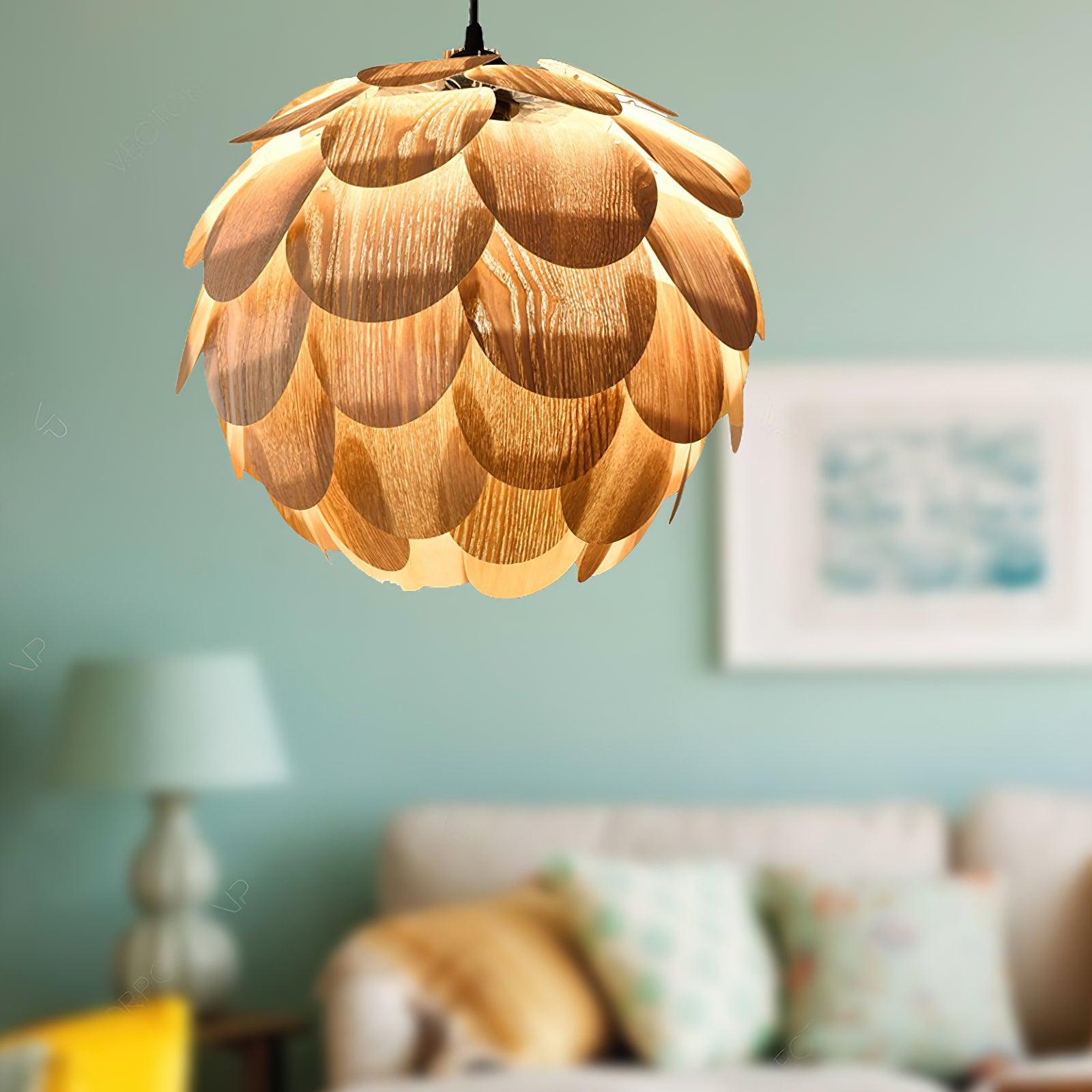Wlara Modern Wood Pendant Light