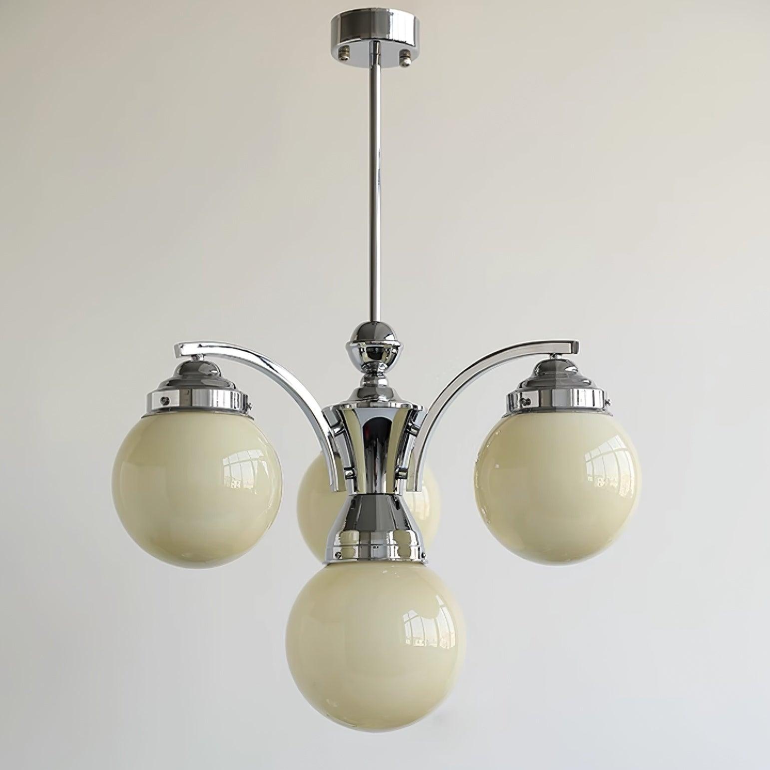 Lioreena Chandelier Pink Glass