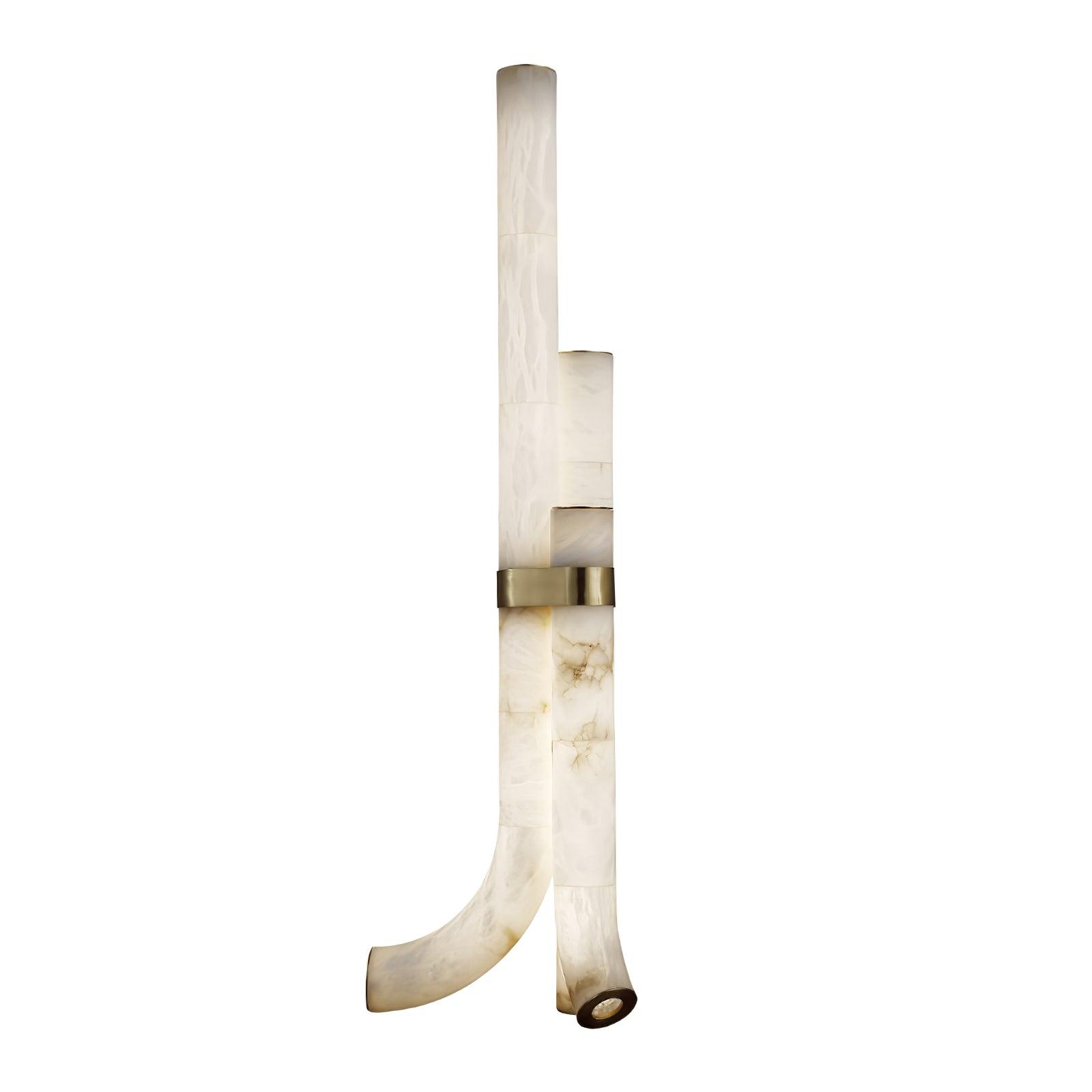 Nivoena Alabaster Floor Lamp
