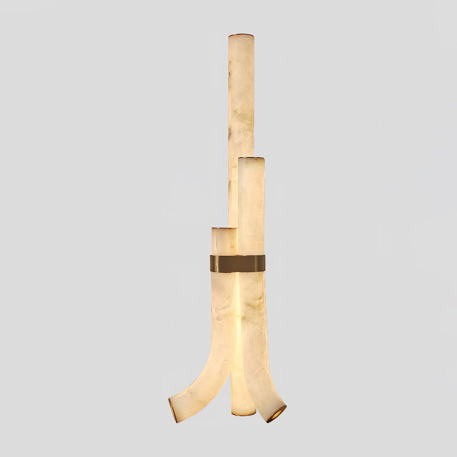 Nivoena Alabaster Floor Lamp