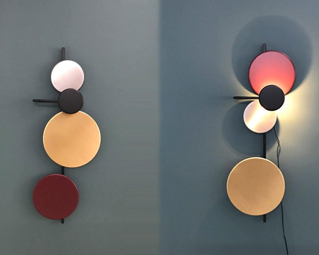 Jillian Modern Minimalist Plug-in Wall Lamp