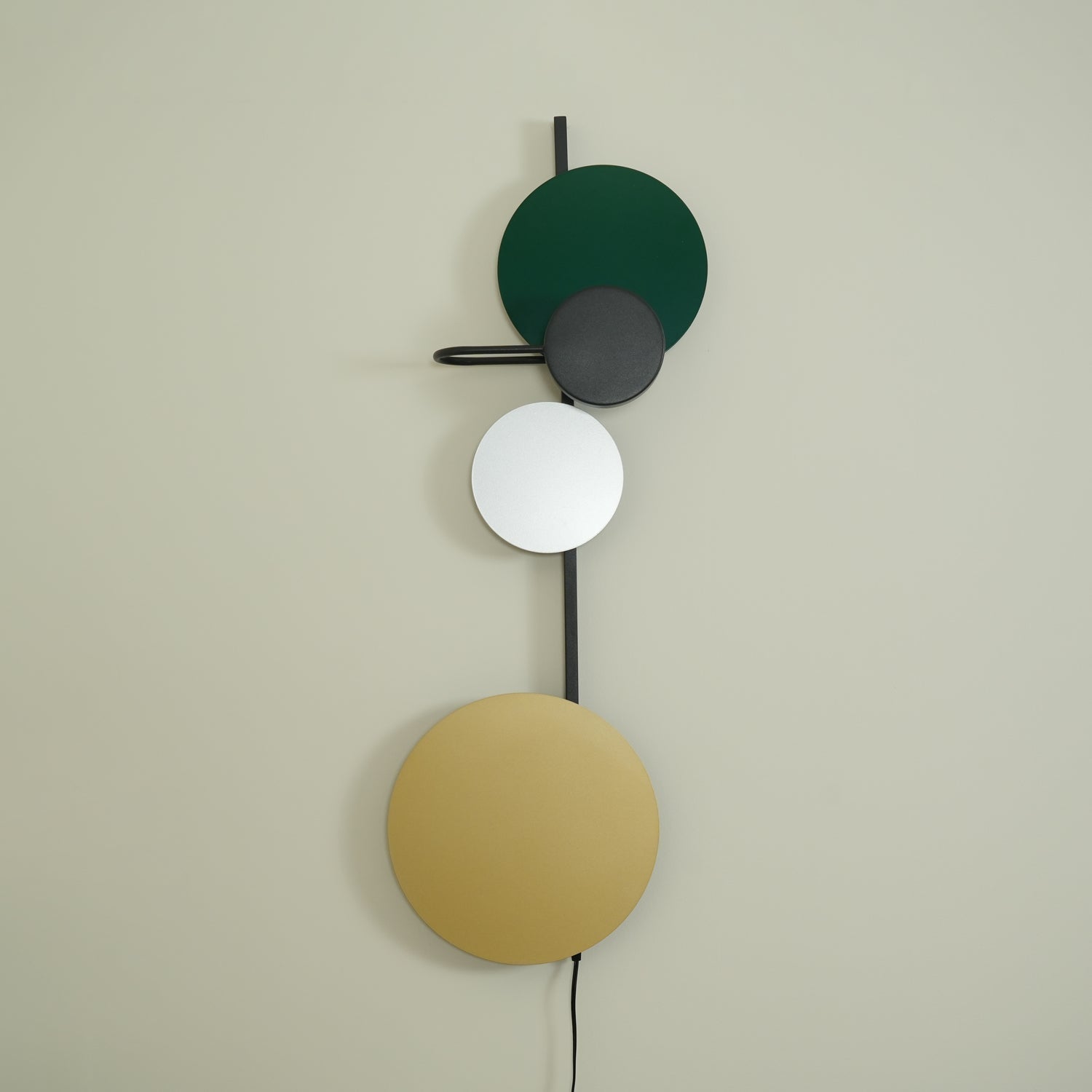 Jillian Modern Minimalist Plug-in Wall Lamp