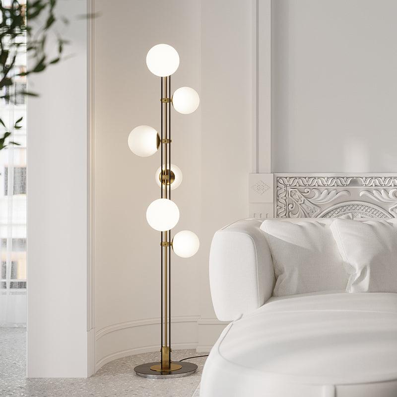 Eireneria Elegant Glass Floor Lamp