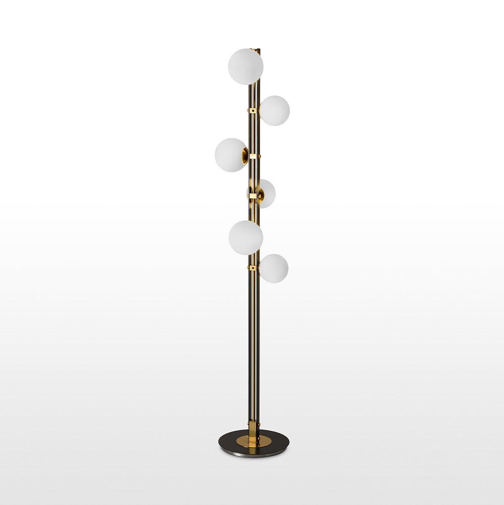 Eireneria Elegant Glass Floor Lamp