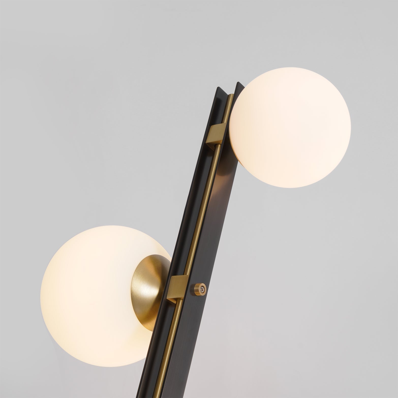 Eireneria Elegant Glass Floor Lamp