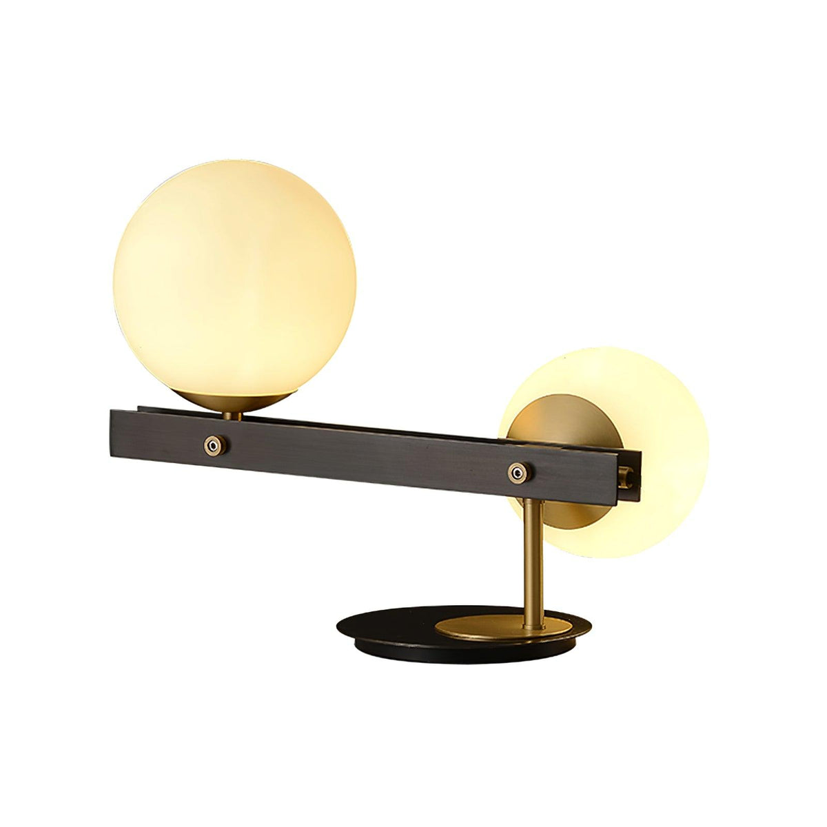 Veloella Contemporary Glass Table Lamp