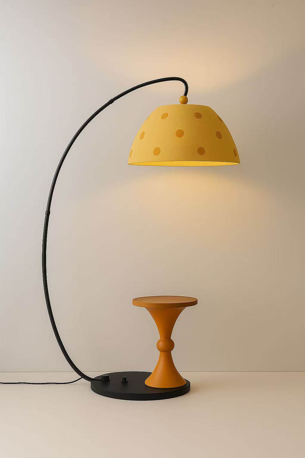 Virelle Playful Arc Floor Lamp