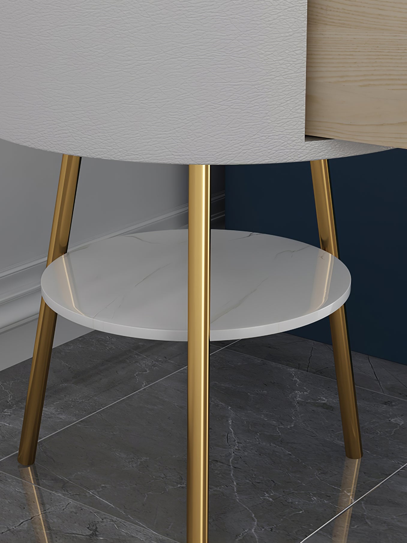 Arcora Pleated Arc Floor Light