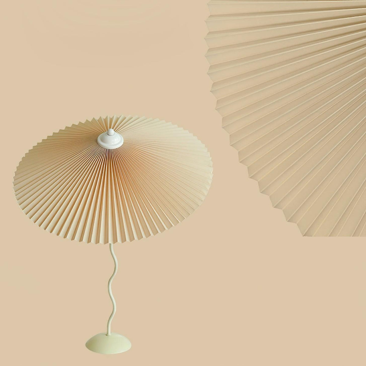 Krenis Fabric Artistic Table Lamp