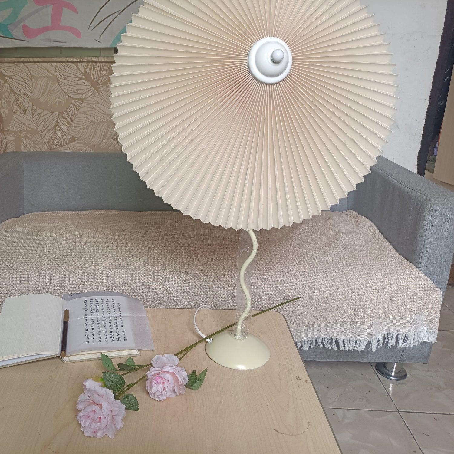 Krenis Fabric Artistic Table Lamp