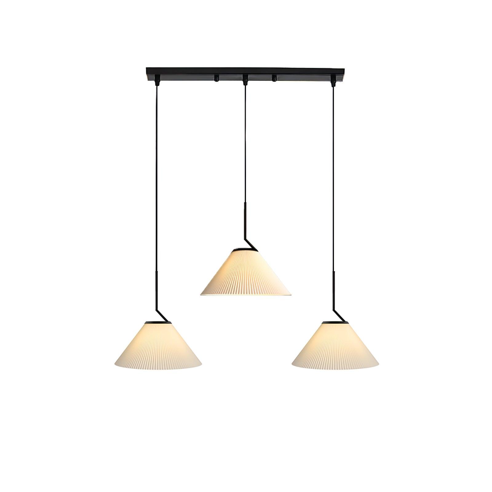 Tyrs Pleated Fabric Pendant Light