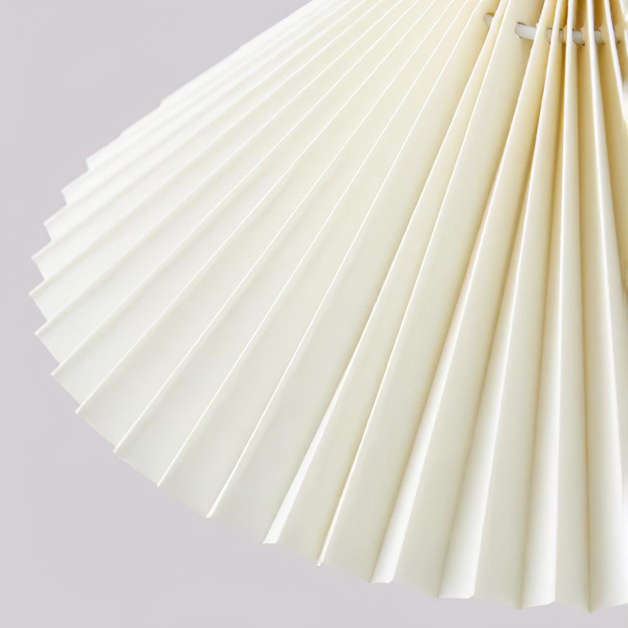 Mordan Premium	Elegance Pleated Walnut Wooden Wall Lamp