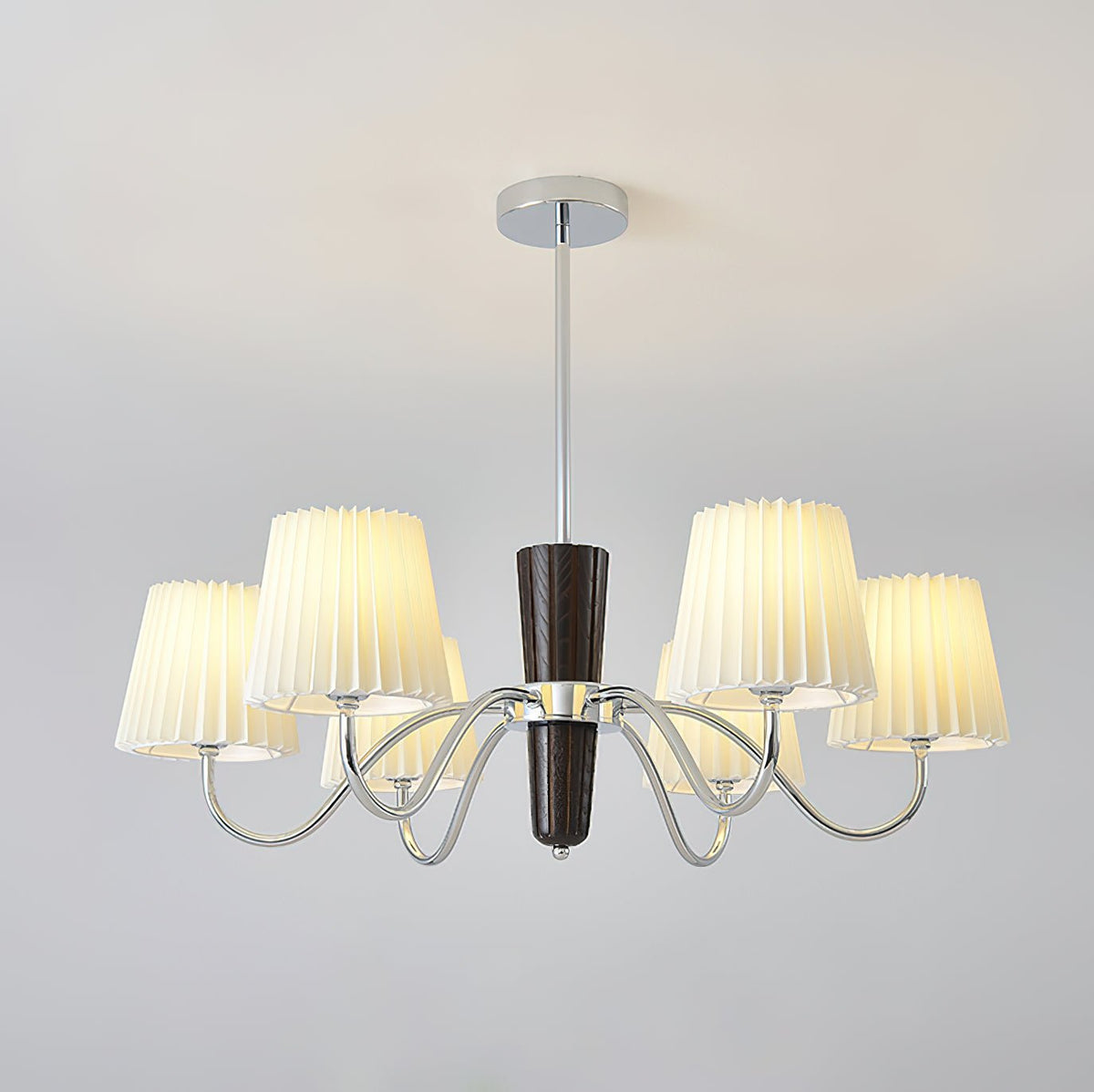 Lininaine Chandelier Pleated Fabric Classic