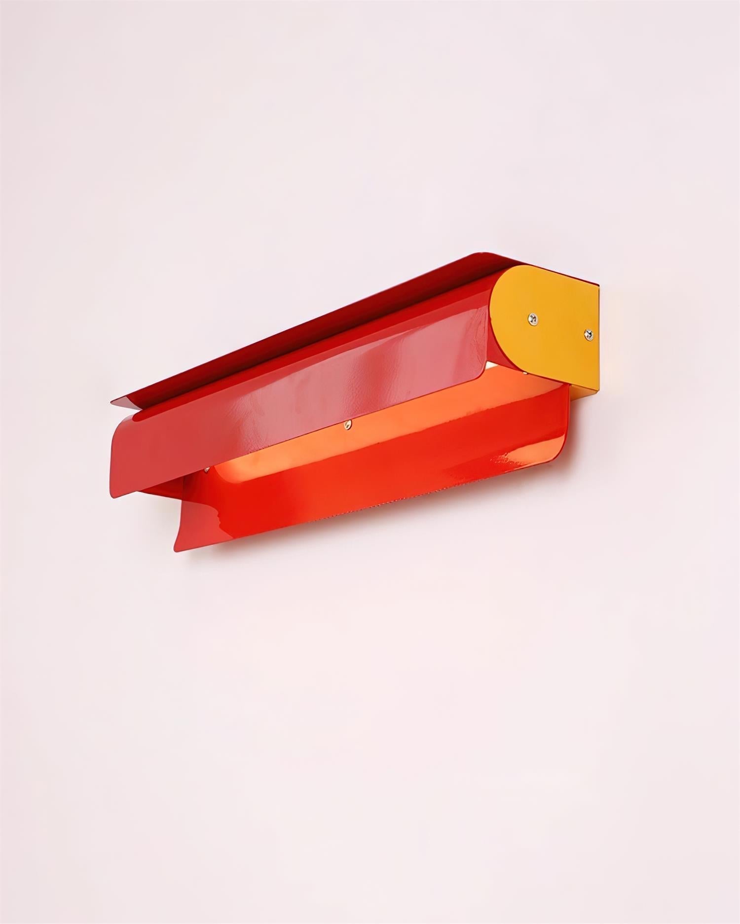Plixo Sculptural Color-Block Wall Lamp - Neutral Decor