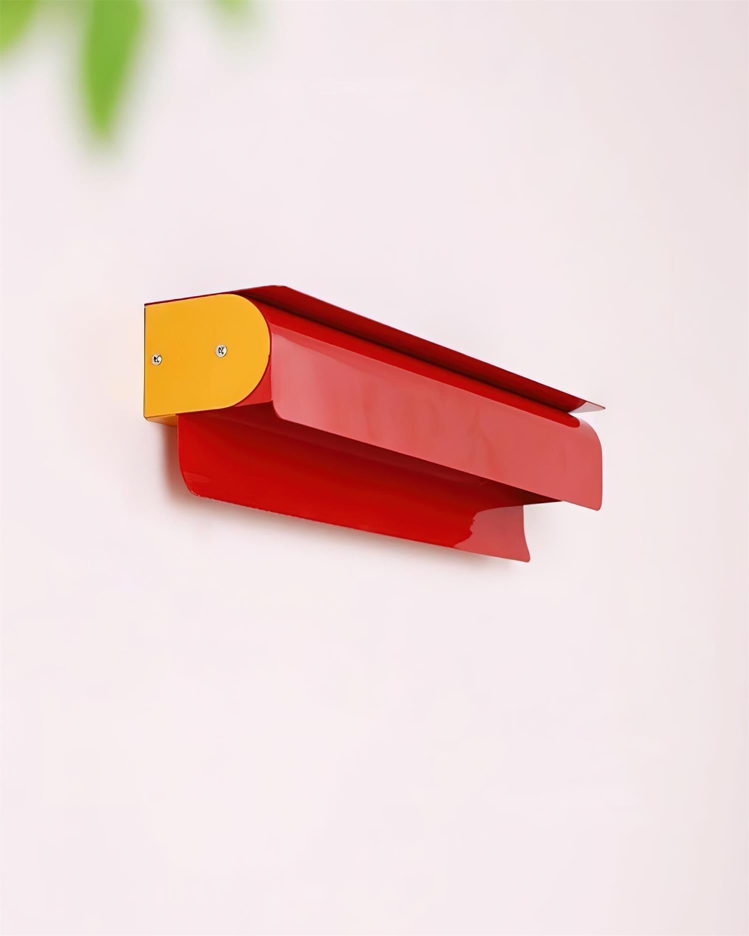 Plixo Sculptural Color-Block Wall Lamp - Neutral Decor