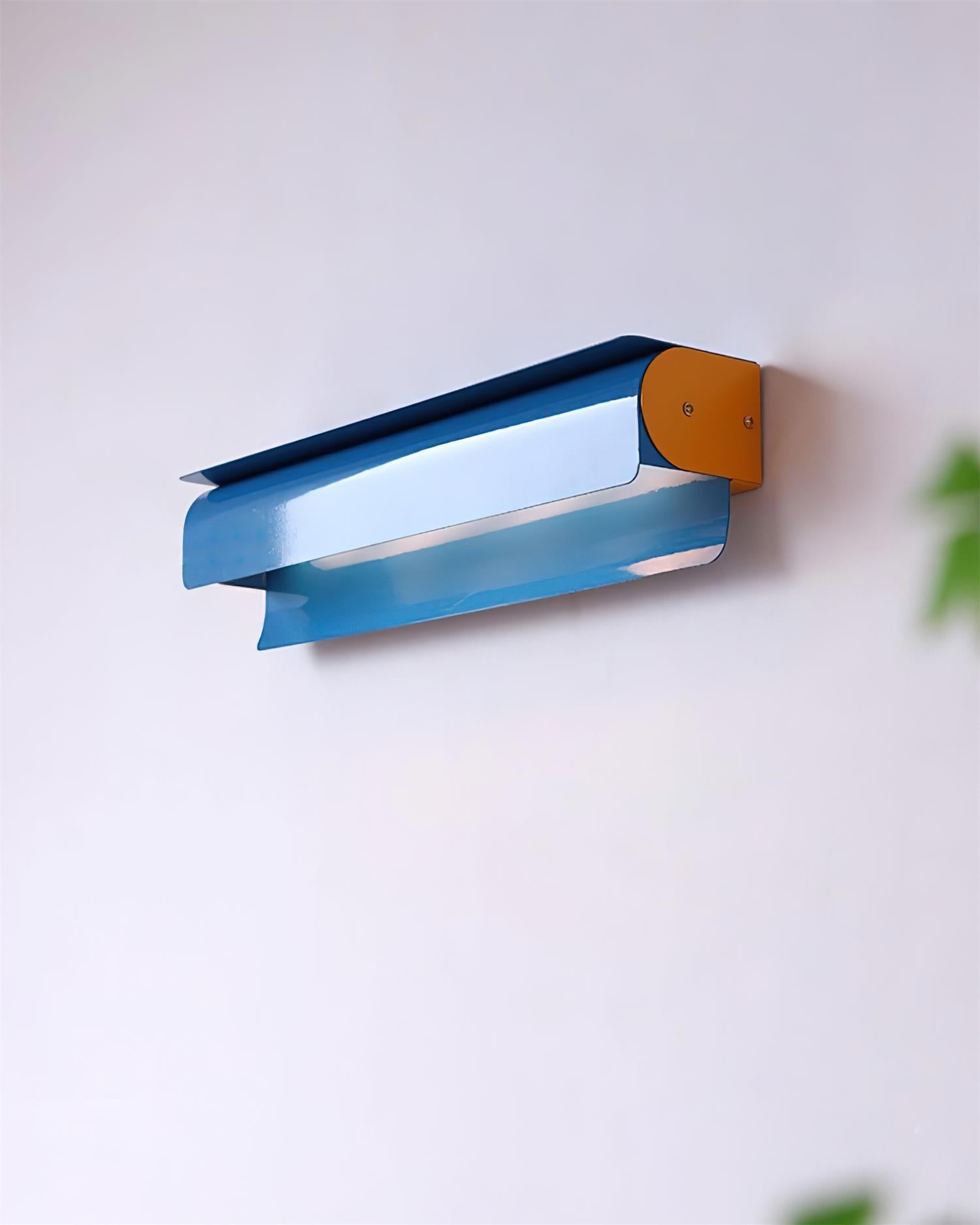 Plixo Sculptural Color-Block Wall Lamp - Neutral Decor